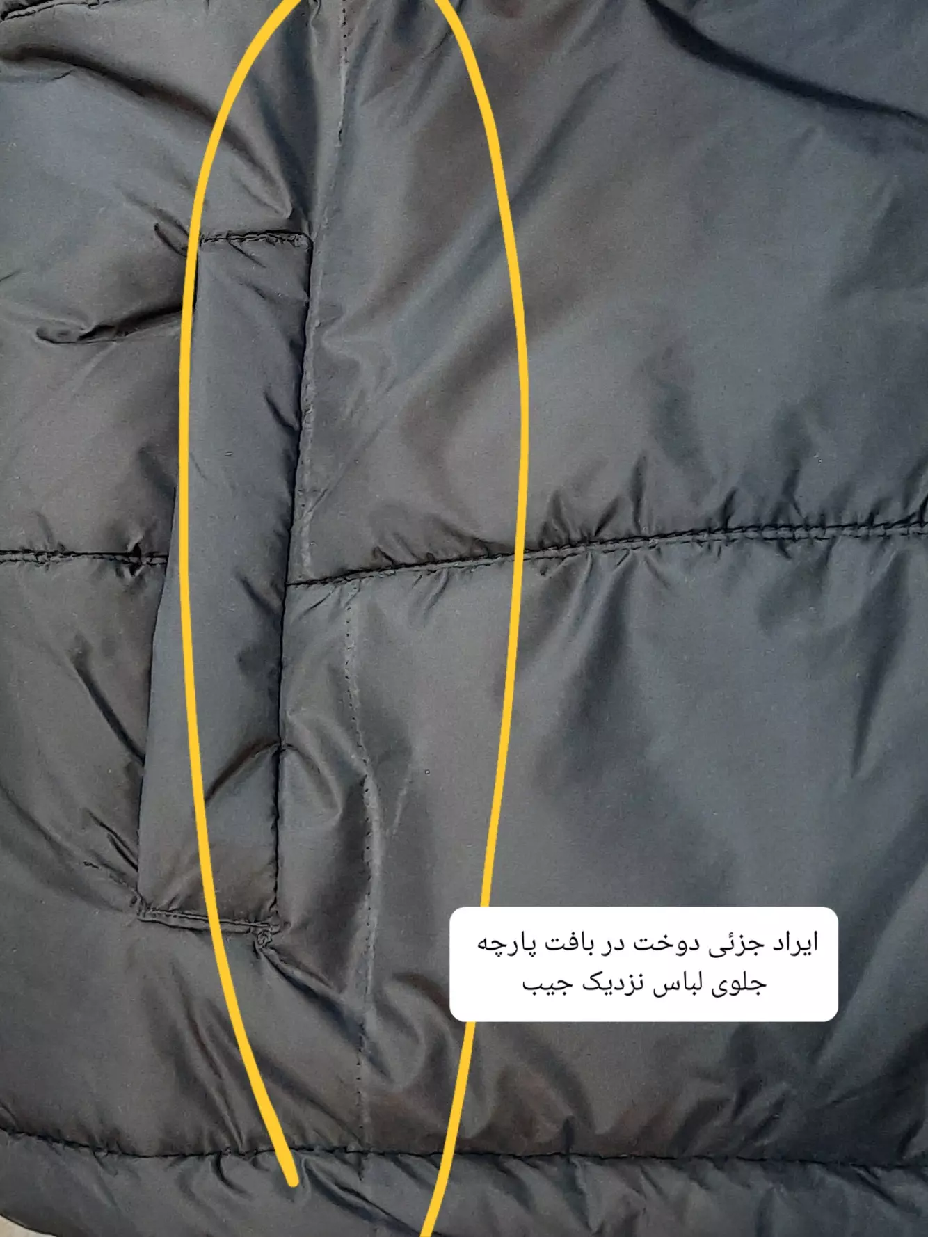 کاپشن کلاهدار سیلوانا ( دارای ایراد جزئی )